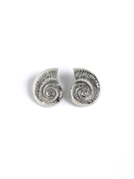 Серьги "Old shell" Silver