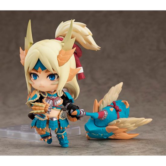 Фигурка Nendoroid CAPCOM MONSTER HUNTER WORLD ICEBORNE Female Zinogre Alpha Armor Ver DX 4580590123083 / фигурка Нендоройд по мотивам игры "Монстр Хантер"