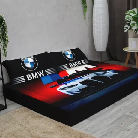 Бескаркасный диван кровать раскладной "BMW"