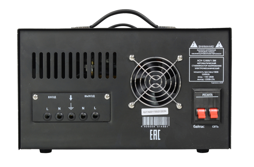 Стабилизатор Ресанта АСН-12000/1-ЭМ