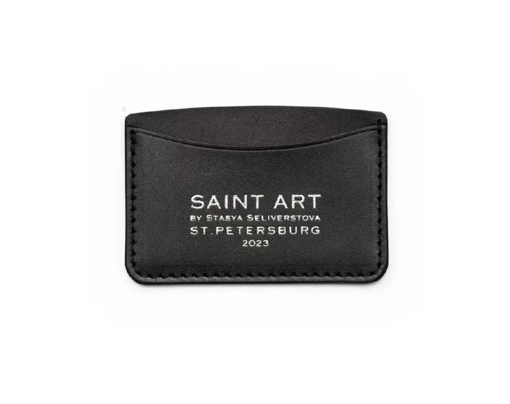 Ремень Saint belt серебро