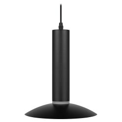 Светильник подвесной (подвес) ЭРА PL14 BK MR16 GU10 потолочный цилиндр черный | Подвесные светильники