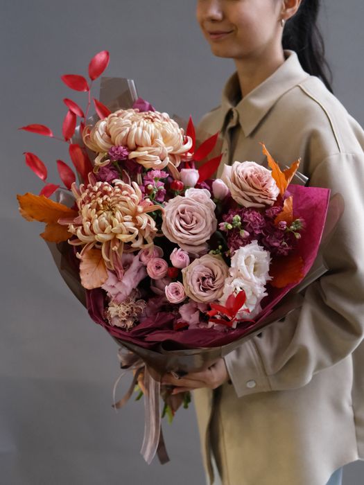 Букет &quot;Осенний вальс&quot;, размер М