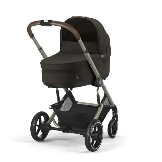 Коляска 2 в 1 Cybex Balios S Lux 2025 (Chocolate Brown/Taupe)