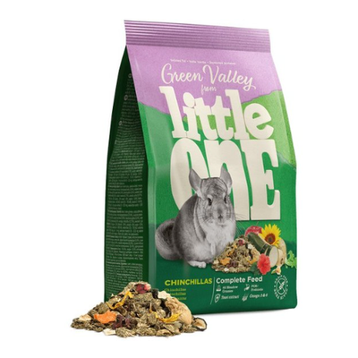 Little one green valley корм для шиншил из разнотравья 750г
