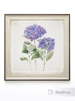 Картина на натуральном холсте "Весенний прованс" 35*35 см