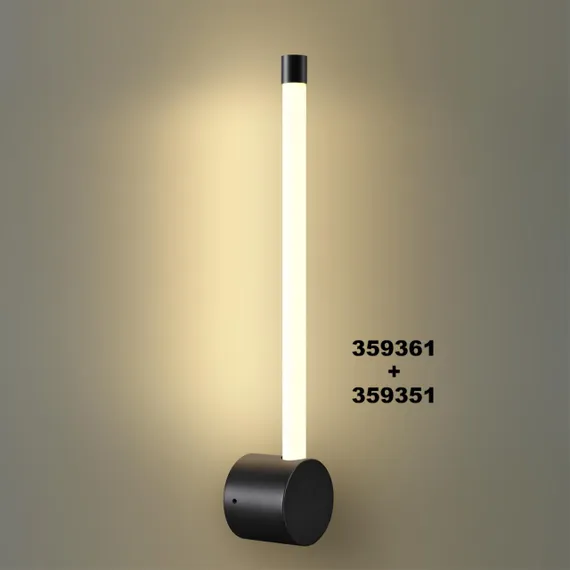359351 KONST NT24 058 черный Светильник линейный светодиодный IP20 LED 6W 170-265V 3000K 462Лм VITZ