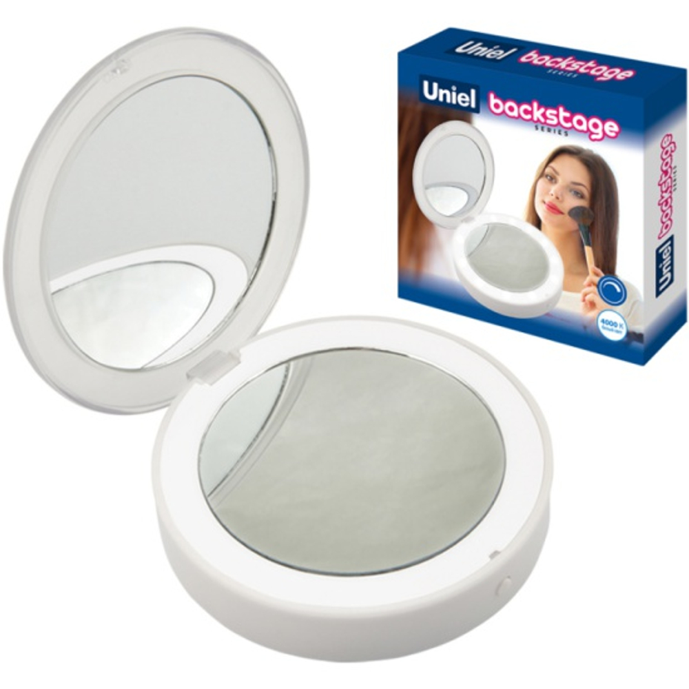 Зеркало Uniel ULK-F70 2AAA WHITE