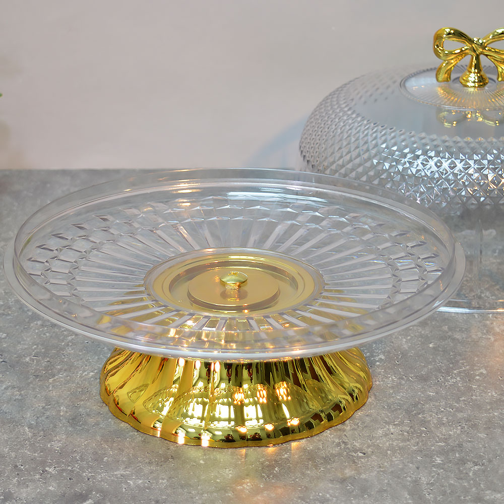 Блюдо для торта с крышкой 26*22см