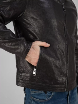 Куртка весна кожаная натуральная