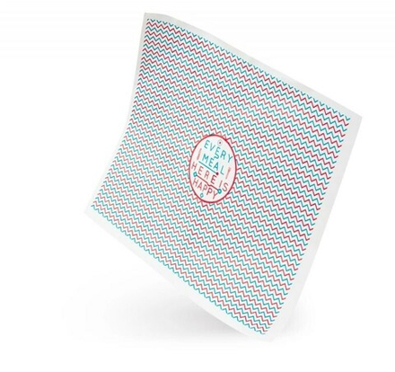 Обертка для гамбургеров 250х320мм парафинированная Happy Life