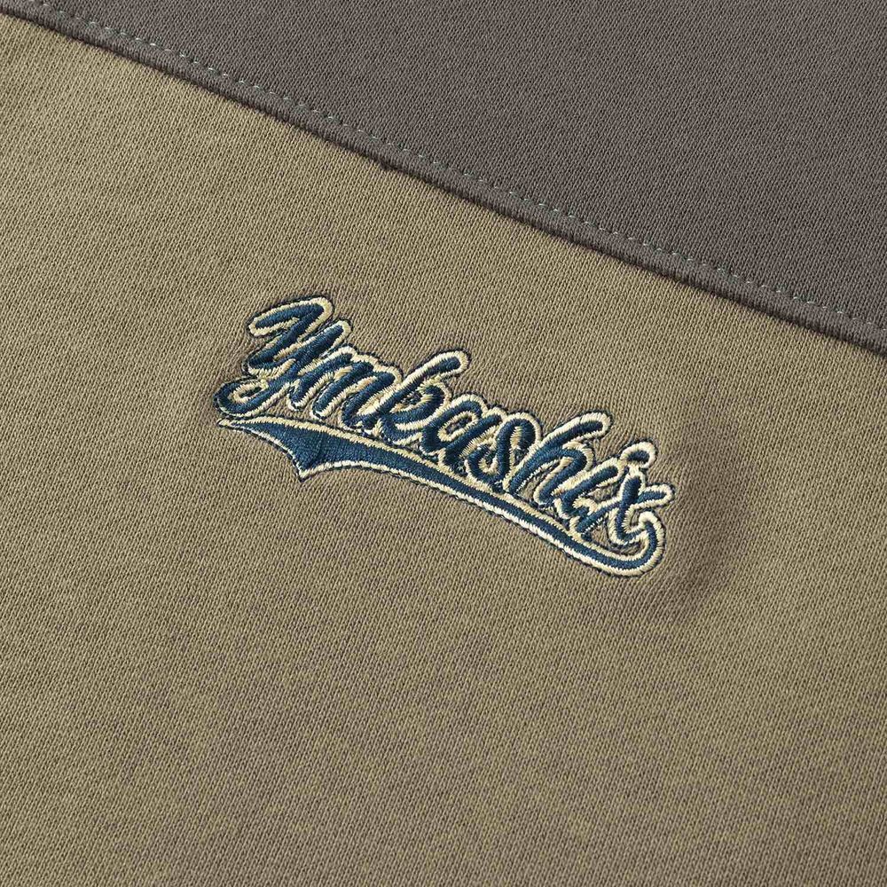 Толстовка Ymkashix Four Stripes серый/коричневый/зеленый/графитовый