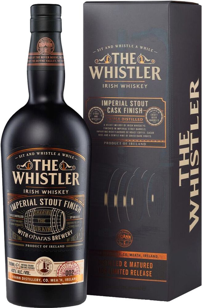 Виски The Whistler Imperial Stout Cask Finish gift box, 0.7 л.
