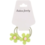 Резинки для волос детские 2 шт «Baby boom - Ромашка», микс 4-5 цветов, d-3,2см