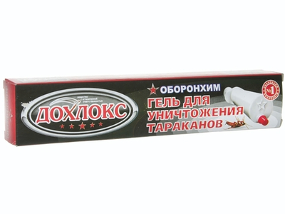 Гель Дохлокс от тараканов (шприц 30мл) Оборонхим