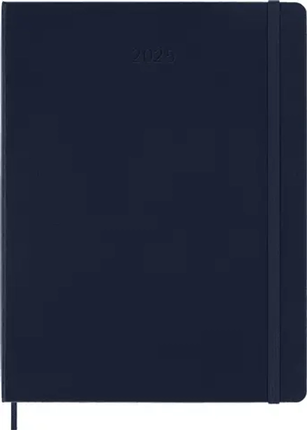 Еженедельник на 2025 год (DHB2012WN4) Moleskine Classic WKNT XL 190х250мм 144стр. синий сапфир