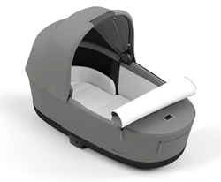 Коляска 3 в 1 Cybex Priam IV Chrome Brown complete и автокресло Aton B2 i-Size Dynamic Red Mirage Grey