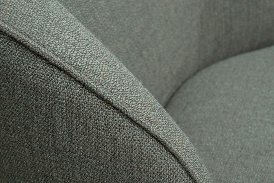 Кресло Capri Basic, рогожка т.серый Norton Graphite 80*90*82см