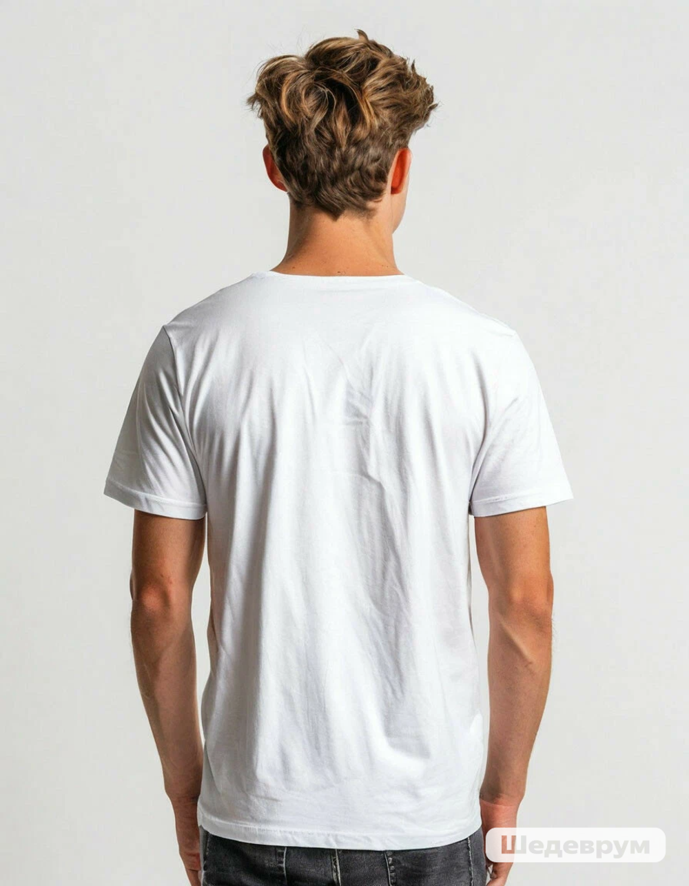 5003 Футболка мужская однотонная (56)
