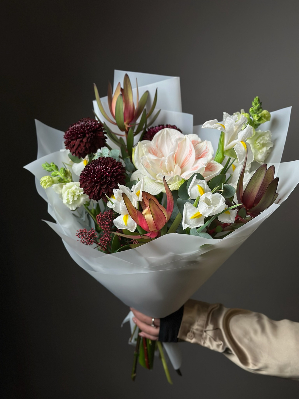 Сборный букет «Утро в париже»