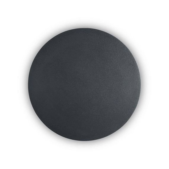 Настенно-потолочный светодиодный светильник Ideal Lux Cover Ap D15 Round Nero 195742