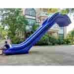 Водная надувная прямая горка для вышки (опоры) «Универсальная», 10*2*7 м