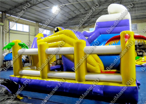 Надувной батут "Мульти-сафари-утка" 7*6*4 м