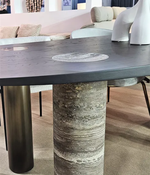 Стол овальный 9712, 220х100 см