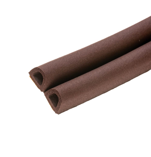 УПЛОТНИТЕЛЬ BONDIT ДЛЯ ОКОН И ДВЕРЕЙ КОРИЧНЕВЫЙ 10*12ММ