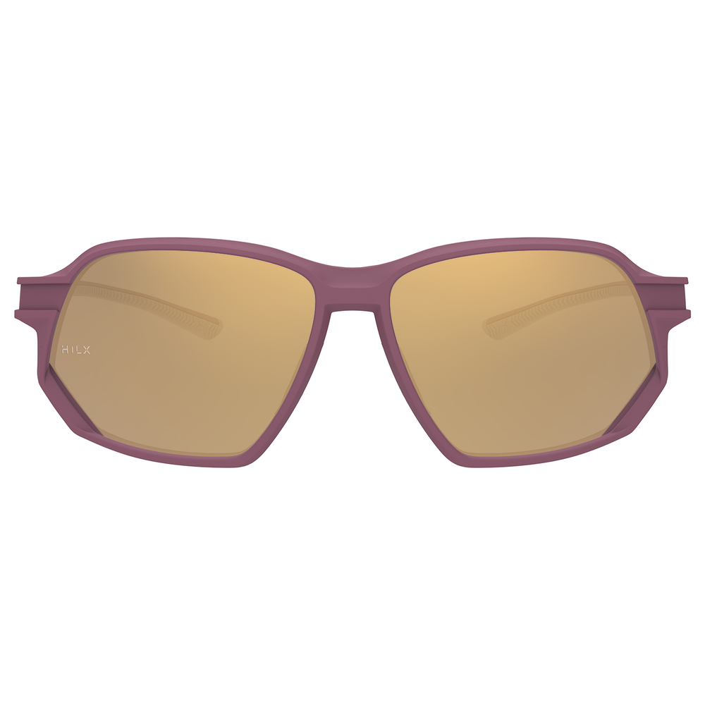Спортивные очки HILX Syndicate / Matt Solid Brick Red / Gold Lens