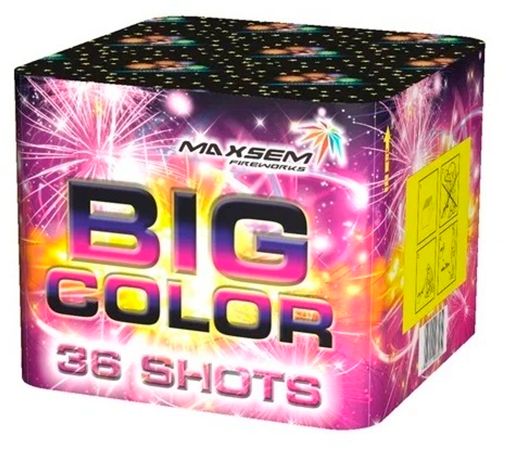 Батарея салютов "Big Color" GP506 36 залпов * 1"