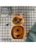 Деревянная менажница из кедра