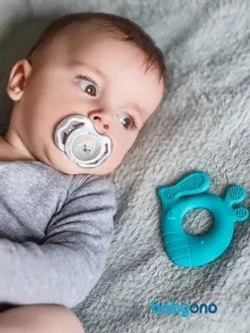 Прорезыватель для зубов силиконовый Крабик