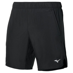 Мужские теннисные шорты Mizuno Core 7.5 2in1 Short - black