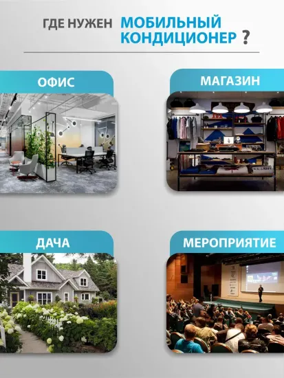 Мобильный кондиционер Ballu Eclipse BPAC-10 EPB/N6 white