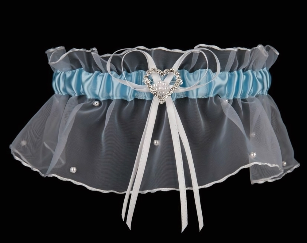 Подвязка на ногу Sevilla (Размер: S-M-L) (Цвет: голубой)