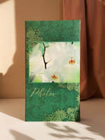 Фотоальбом на 300 фото 10х15 см, пластик. листы bloom Орхидеи