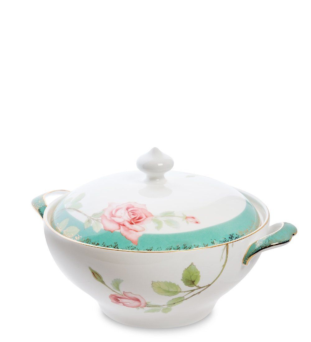 Pavone JK-232 Супница с крышкой «Роза» (Milano Rose  )