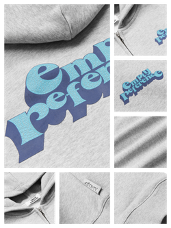 [FROM MOSCOW] Худи ER Cropped Zip-Hoodie