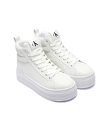 Кожаные кроссовки CALVIN KLEIN JEANS - белый(YW0YW01583)