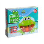 5799704 Генератор мыльных пузырей и пены «Лягушка» на присосках, 20,5 × 7 × 20 см