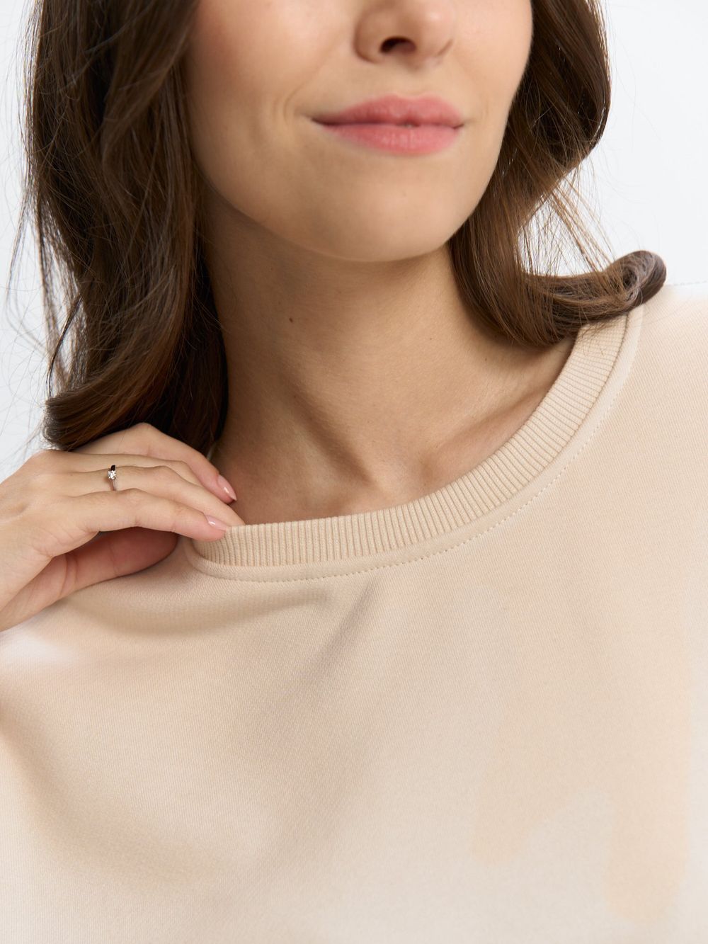 Свитшот "Про любовь" женский