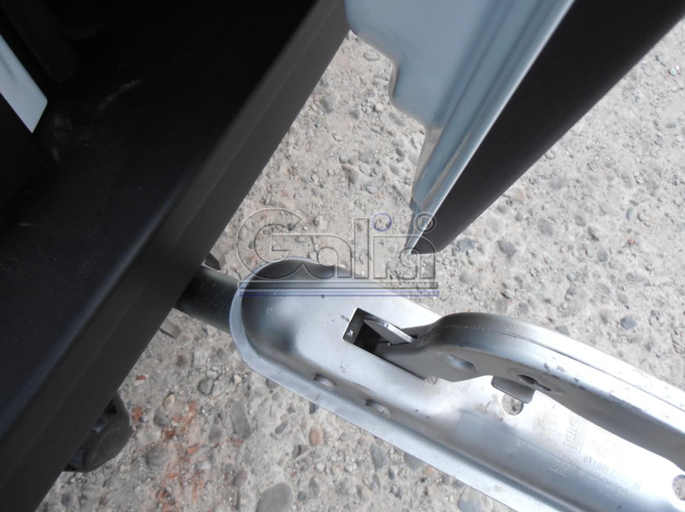 Оцинкованный фаркоп на Renault Master 2010-, Opel Movano B 2010-2021, Nissan NV400 2011-2021, Nissan Interstar 2022- фургон без ступеньки, передний привод, кроме двухскатных авто (без электрики), Galia O060C