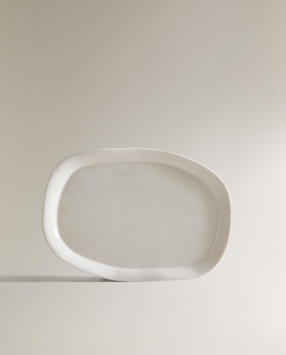 Zara Home поднос, керамика, белый