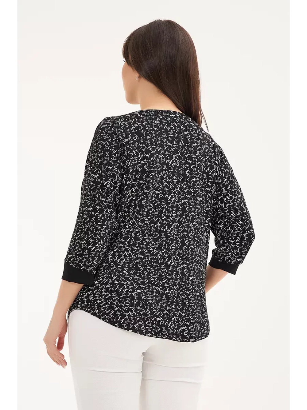 Туника черная тонкая