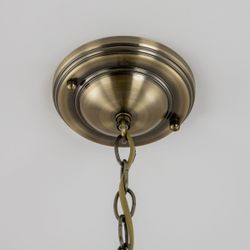 Citilux Витра-1 CL442110 Подвесной светильник витражный Бронза