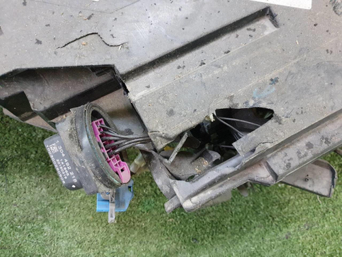 Битая Фара левая Mercedes S w222 (2013-2017) LED