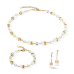 Серьги-пусеты Coeur de Lion White-Gold 3018/21-1416
