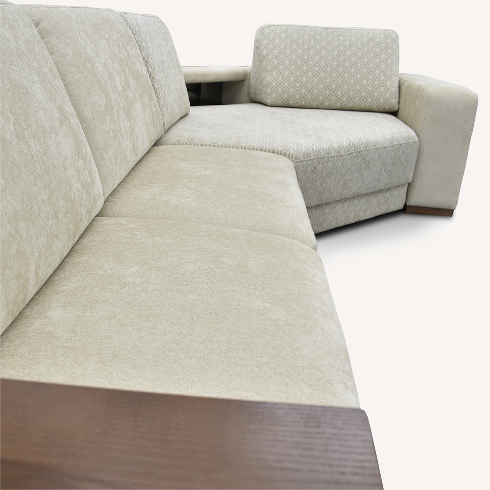 Угловой диван "Дублин" (шенилл Twinkle 02)