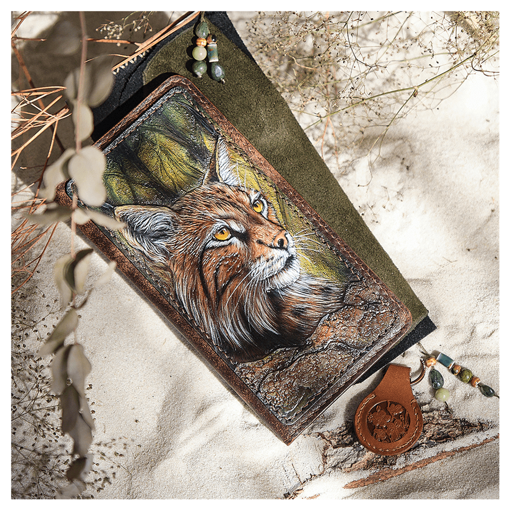 Кошелек лонгер «Рысь»